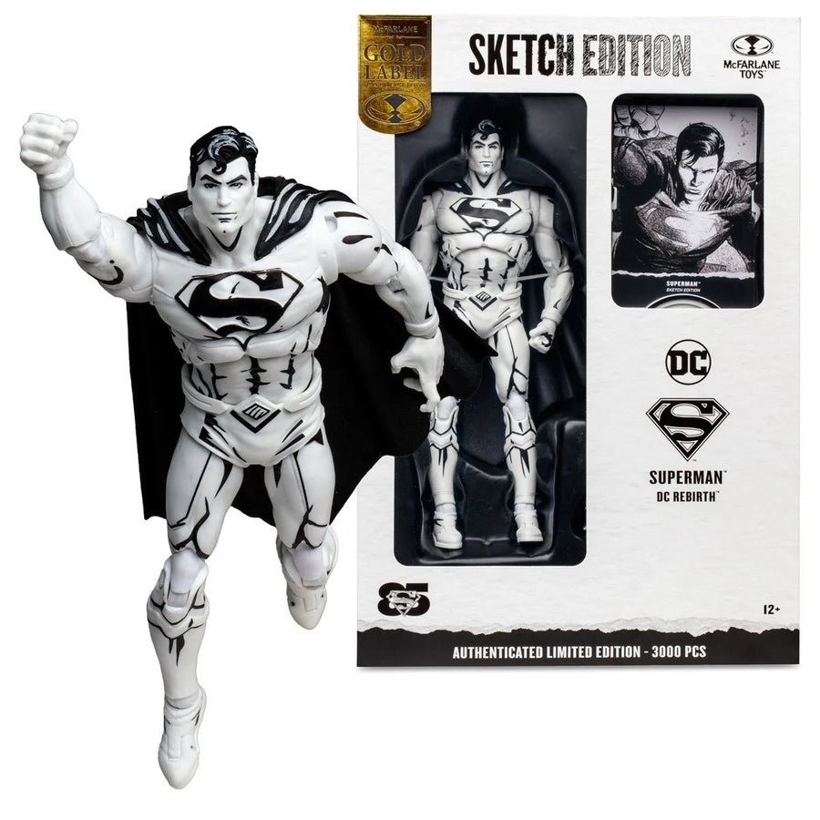 DC Multiverse Superman Rebirth Sketch Edition Gold Label