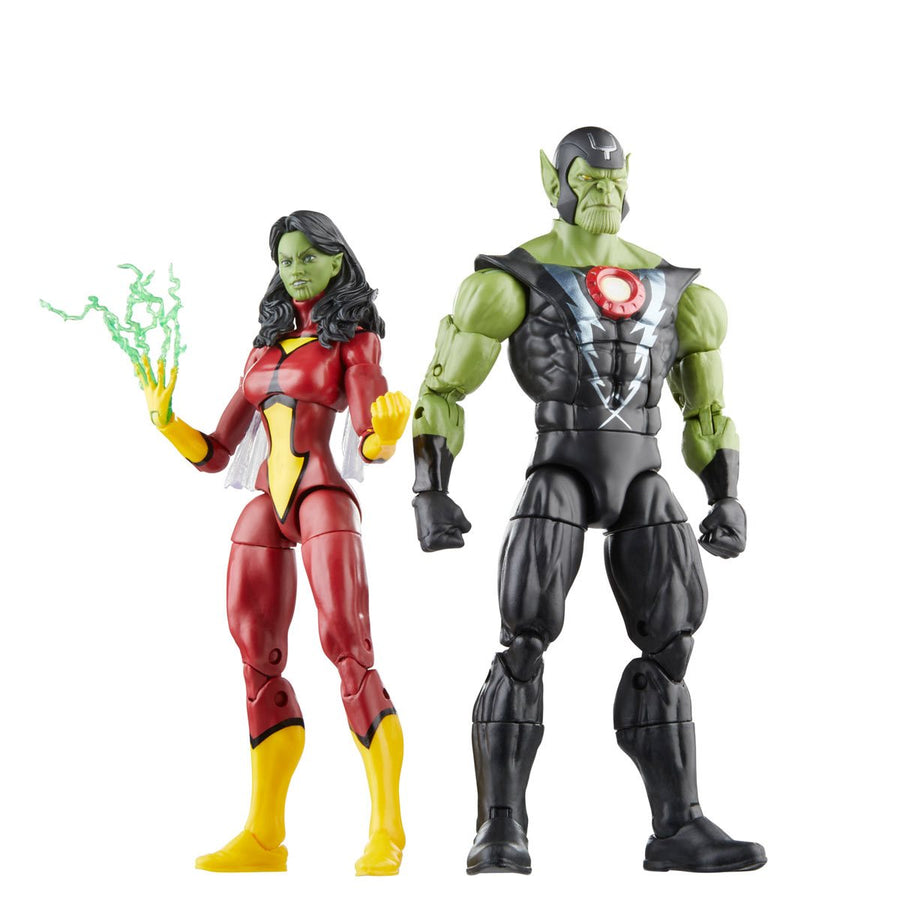 Marvel Legends Skrull Queen and Super-Skrull (Avengers 60th Anniversary)