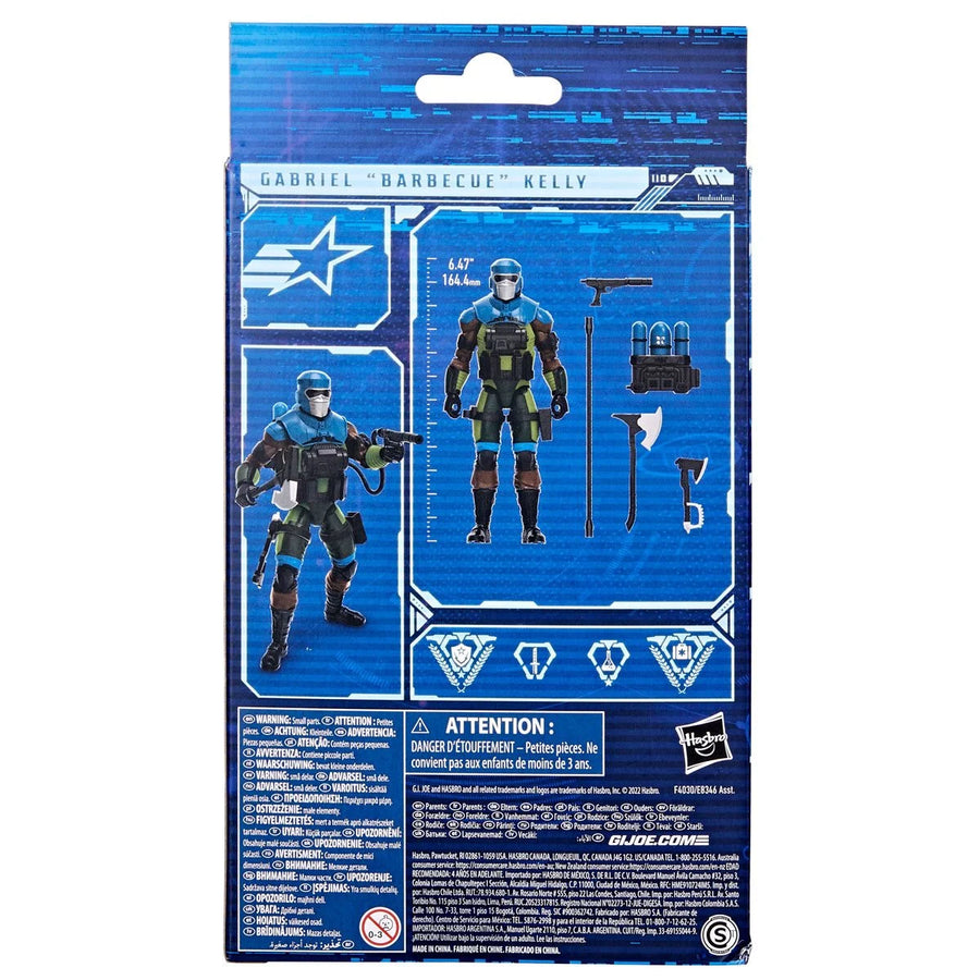 G.I. Joe Classified Series Mad Marauders Gabriel Barbecue Kelly