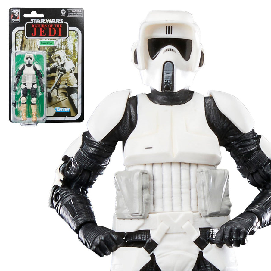 Star Wars The Black Series Return of the Jedi 40th Anniversary Biker Scout