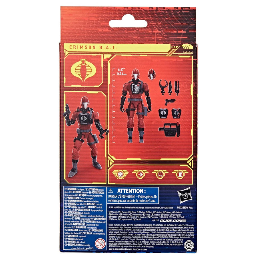 G.I. Joe Classified Series CRIMSON B.A.T.