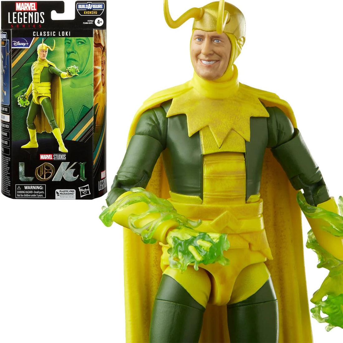 Marvel Legends Loki Classic Loki (Khonshu BAF)