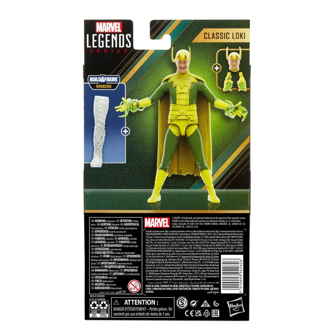 Marvel Legends Loki Classic Loki (Khonshu BAF)