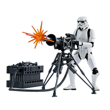 Star Wars The Vintage Collection Deluxe Imperial Stormtrooper and E-Web Cannon