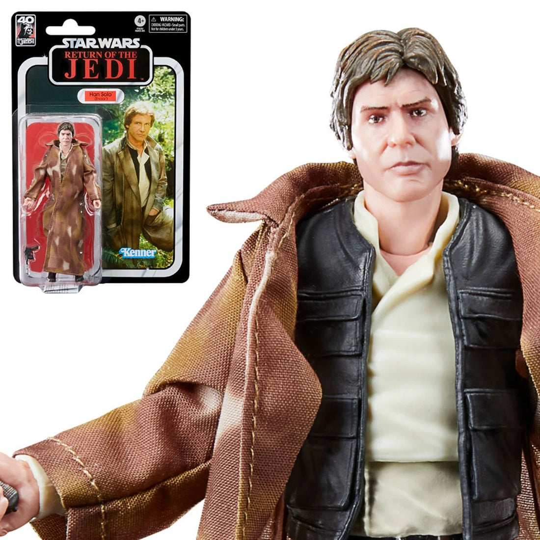 Star Wars The Black Series Return of the Jedi 40th Anniversary Han Solo (Endor)