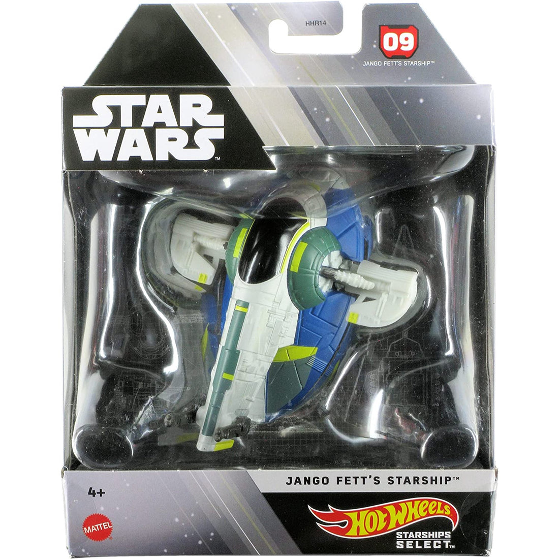 Star Wars Hot Wheels Starships Select Jango Fett&