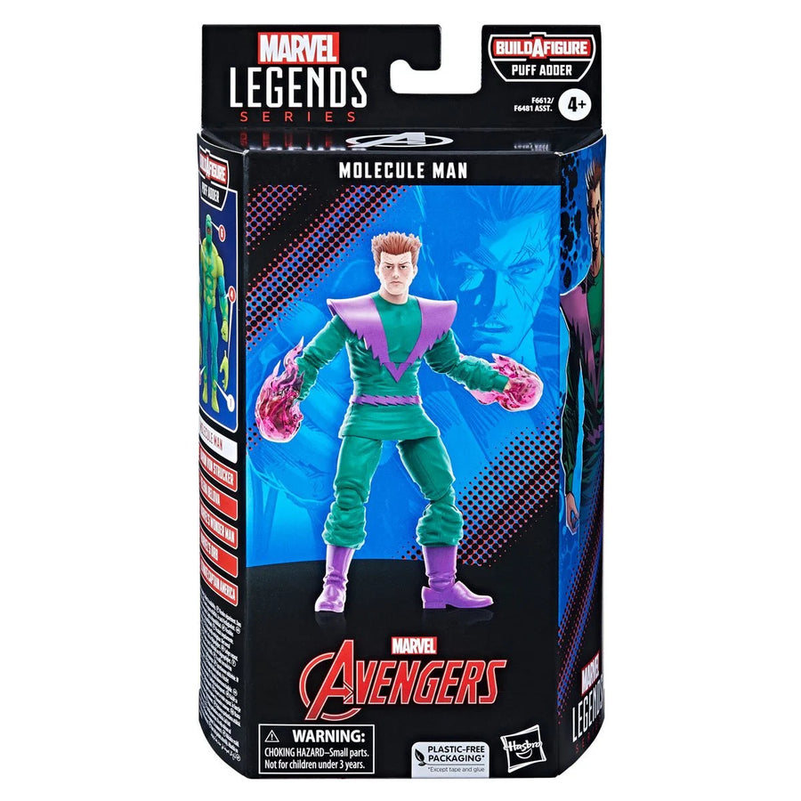 Marvel Legends Molecule Man (Puff Adder BAF)