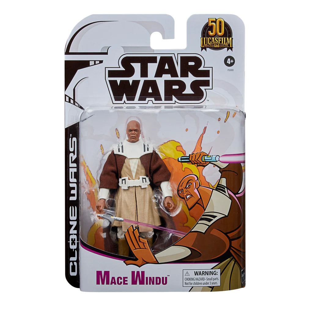 Star Wars The Black Series Mace Windu (Tartakovsky Clone Wars)