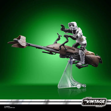 Star Wars The Vintage Collection Speeder Bike Vehicle with Biker Scout