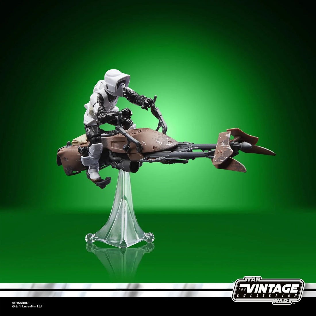 Star Wars The Vintage Collection Speeder Bike Vehicle with Biker Scout