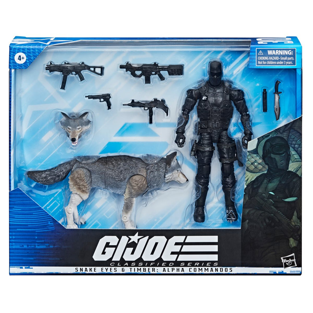 G.I. Joe Classified Series Snake Eyes and Timber: Alpha Commandos