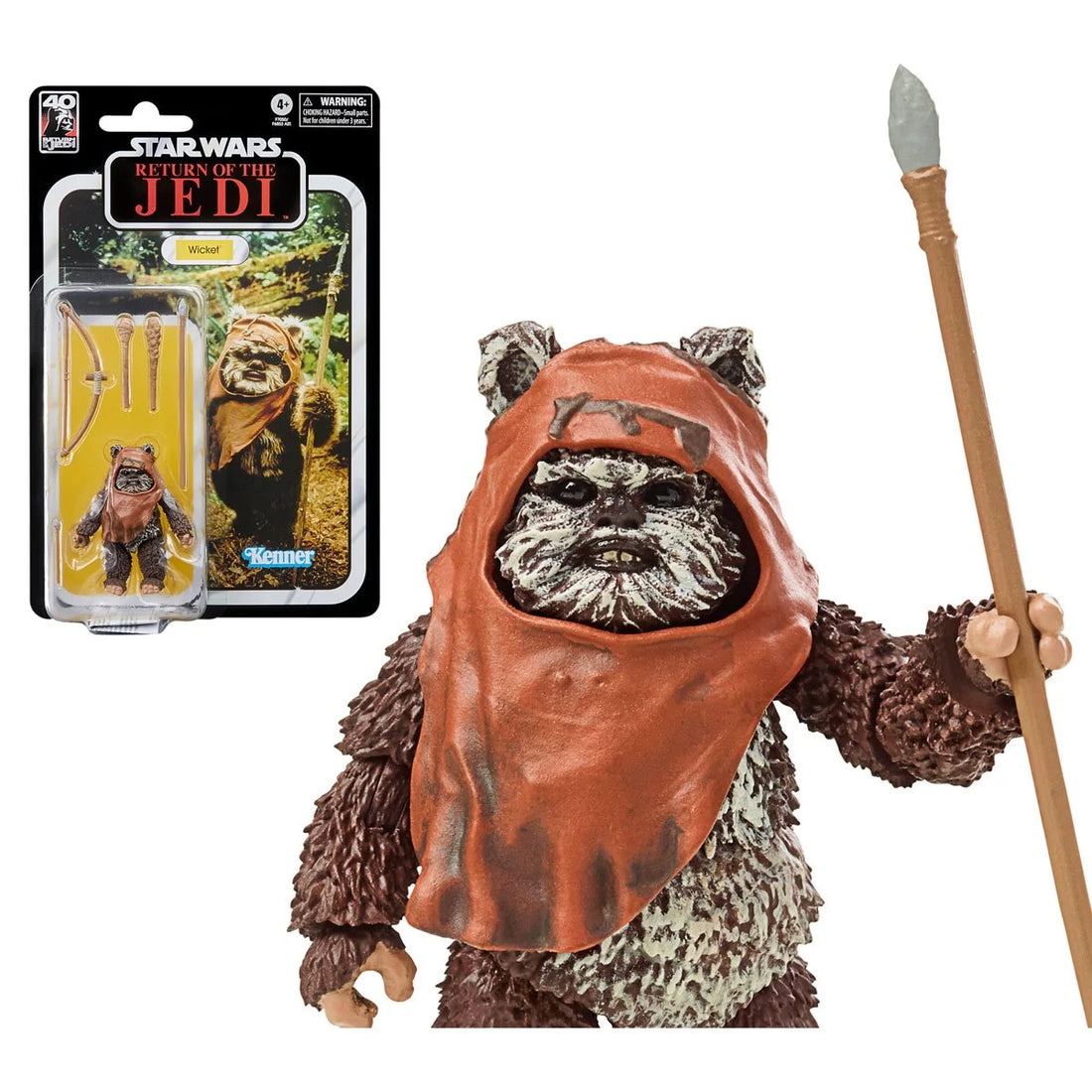 Star Wars The Black Series Return of the Jedi 40th Anniversary Wicket the Ewok