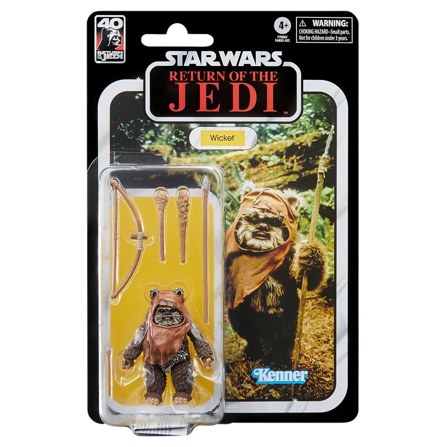 Star Wars The Black Series Return of the Jedi 40th Anniversary Wicket the Ewok