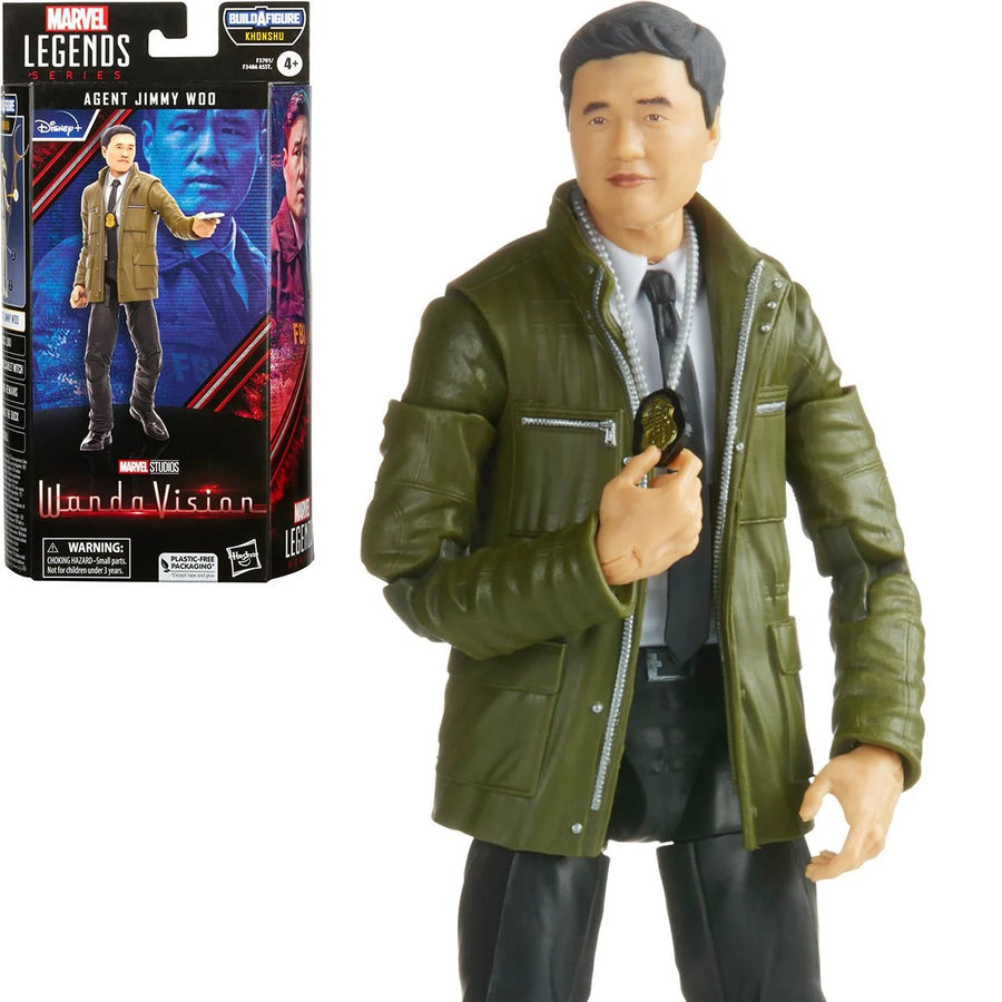 Marvel Legends WandaVision Agent Jimmy Woo (Khonshu BAF)