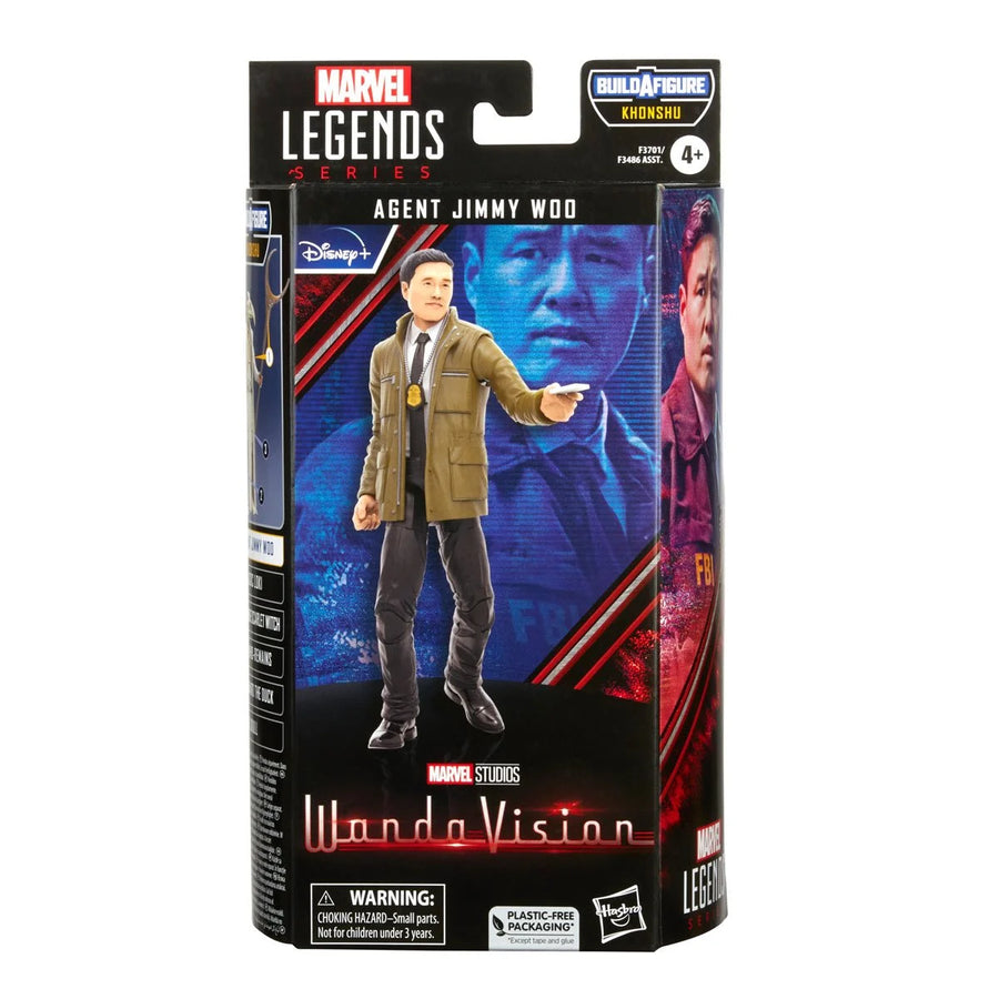 Marvel Legends WandaVision Agent Jimmy Woo (Khonshu BAF)