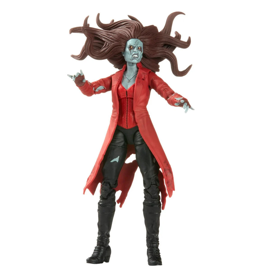 Marvel Legends What If? Zombie Scarlet Witch (Khonshu BAF)