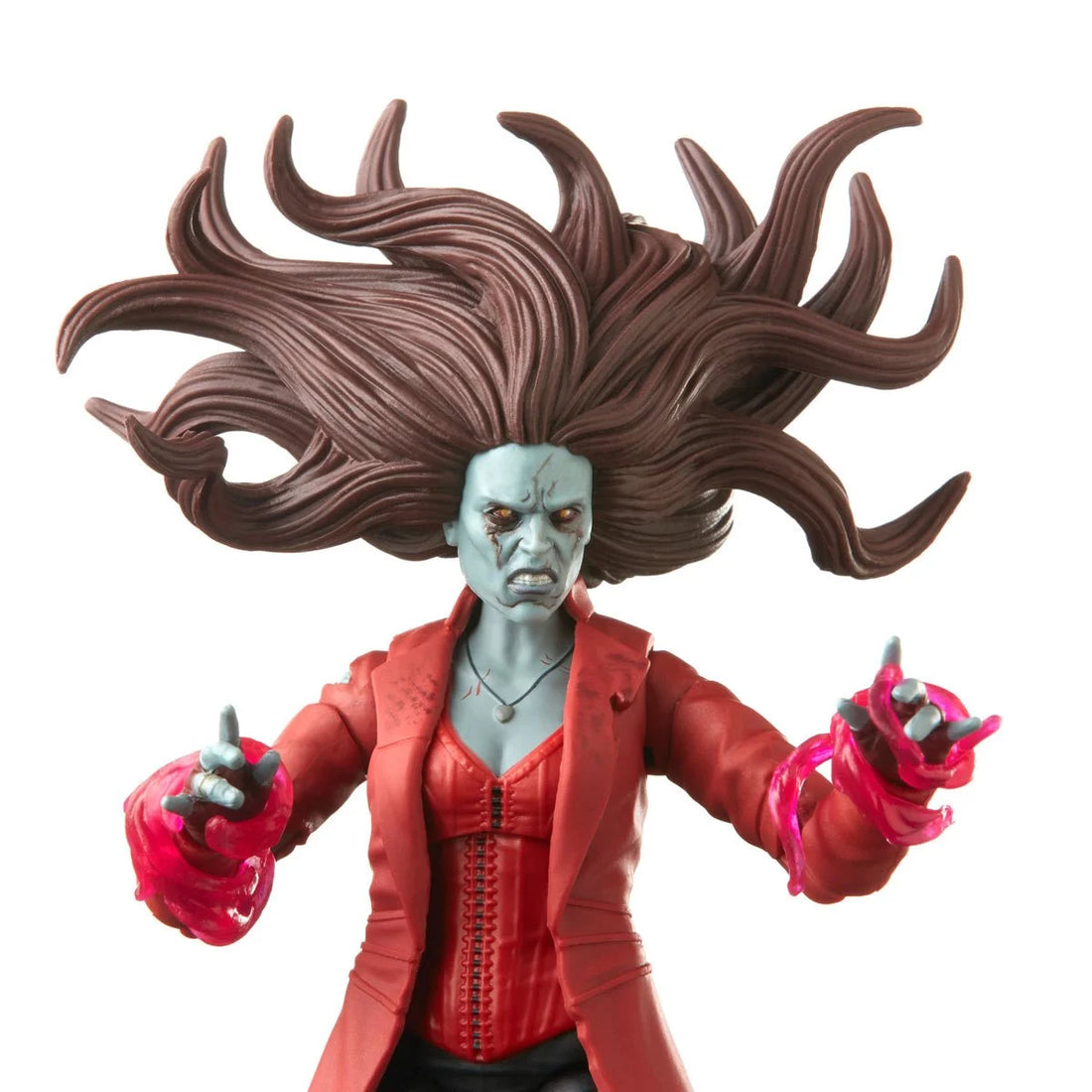 Marvel Legends What If? Zombie Scarlet Witch (Khonshu BAF)